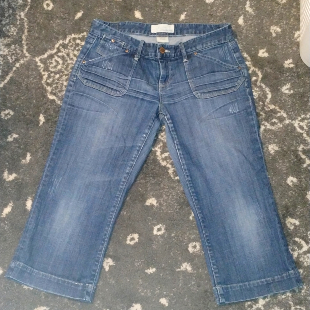 Maurices denim capris